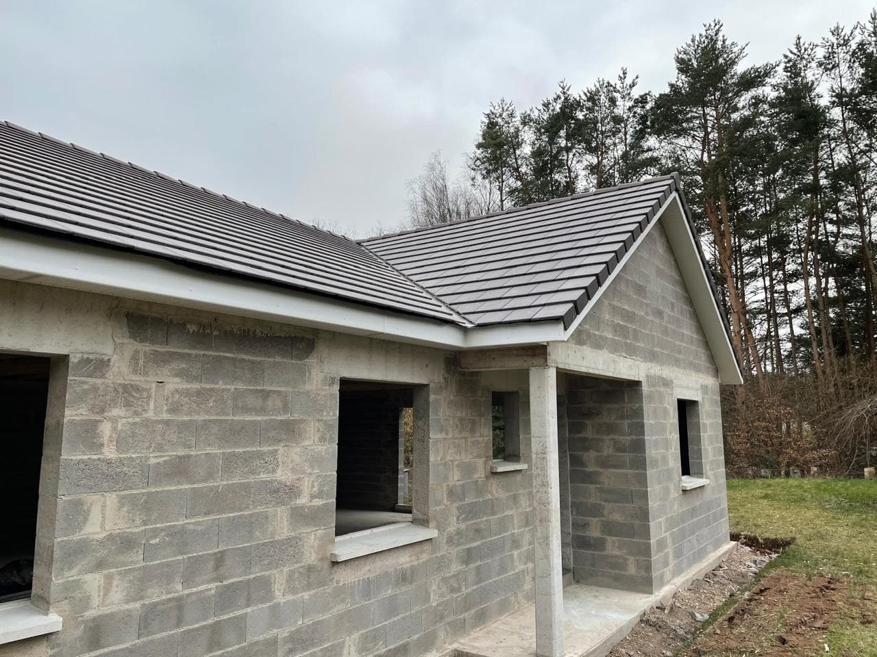 Maçonnerie extérieure à Houdemont